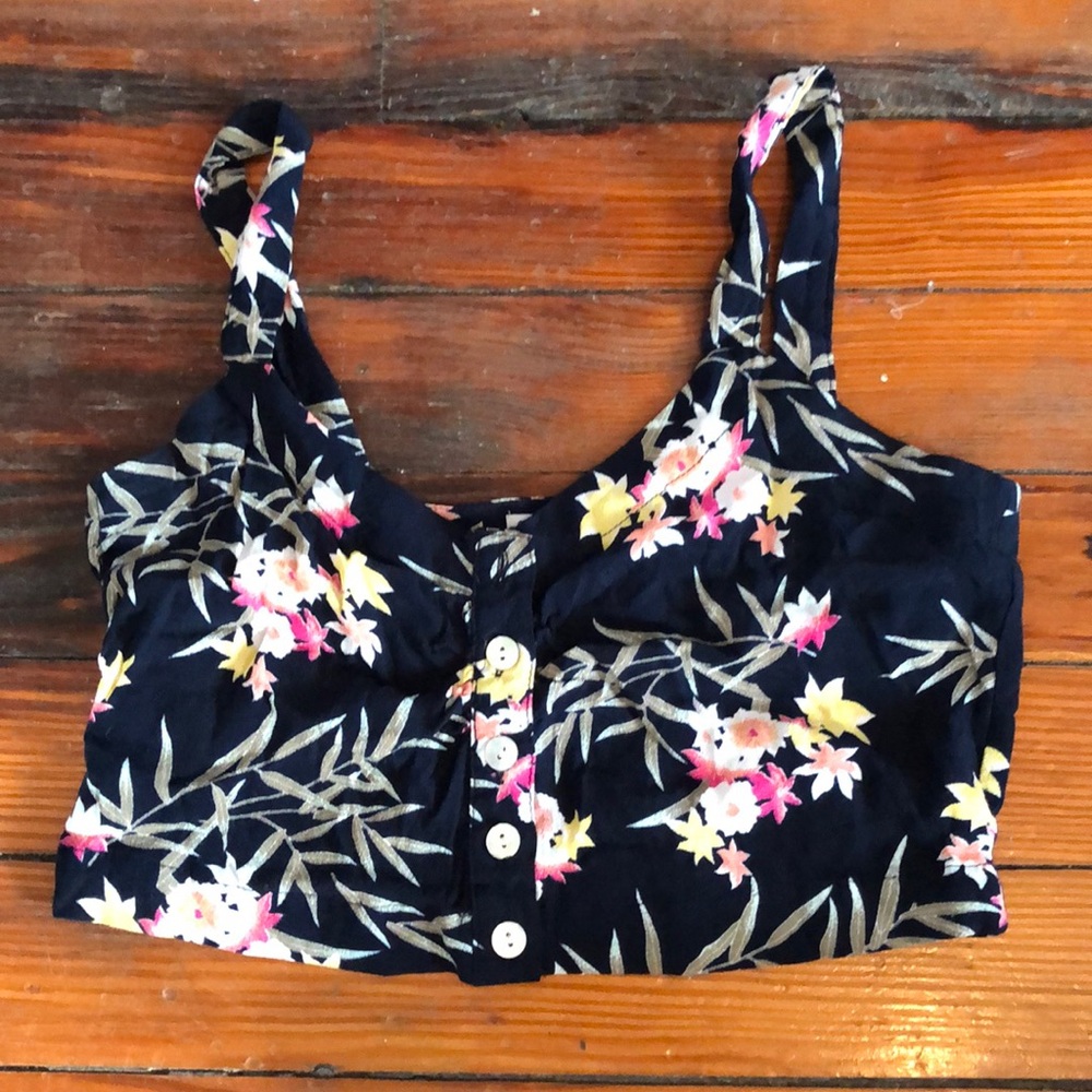 Floral Crop top